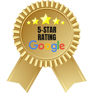 cash for my house 5 star rating badge